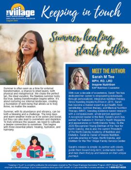 Preview of August EAP Newsletter